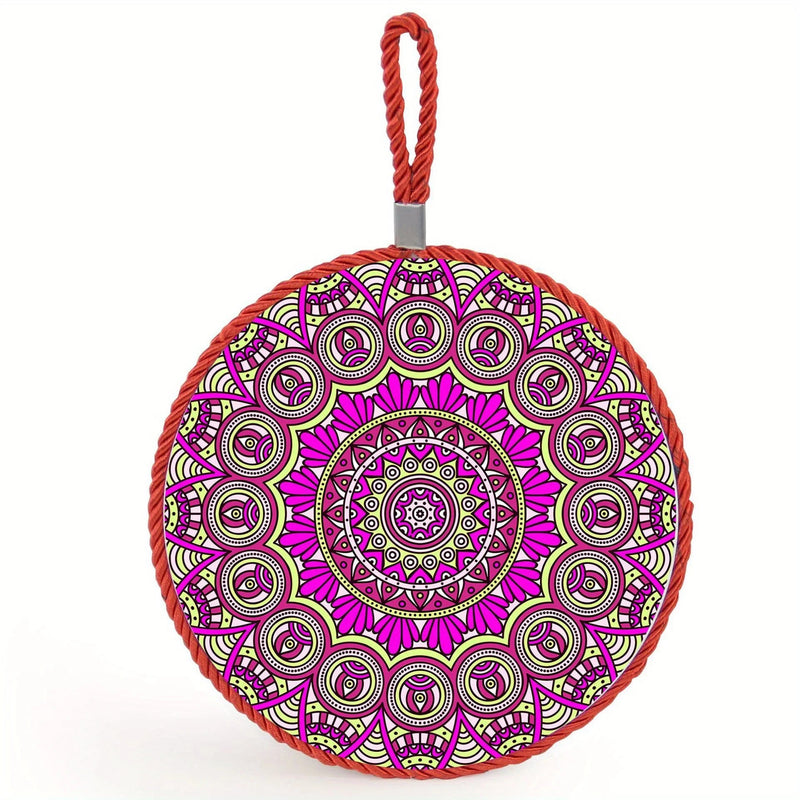 Moroccan Style Pattern Ceramic Coaster - The House Of BLOC