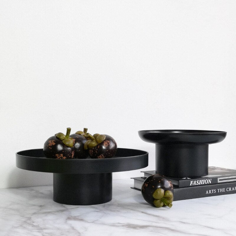 Nordic Acrylic Round Storage Tray - The House Of BLOC