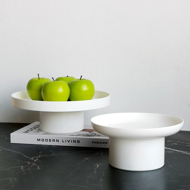 Nordic Acrylic Round Storage Tray - The House Of BLOC