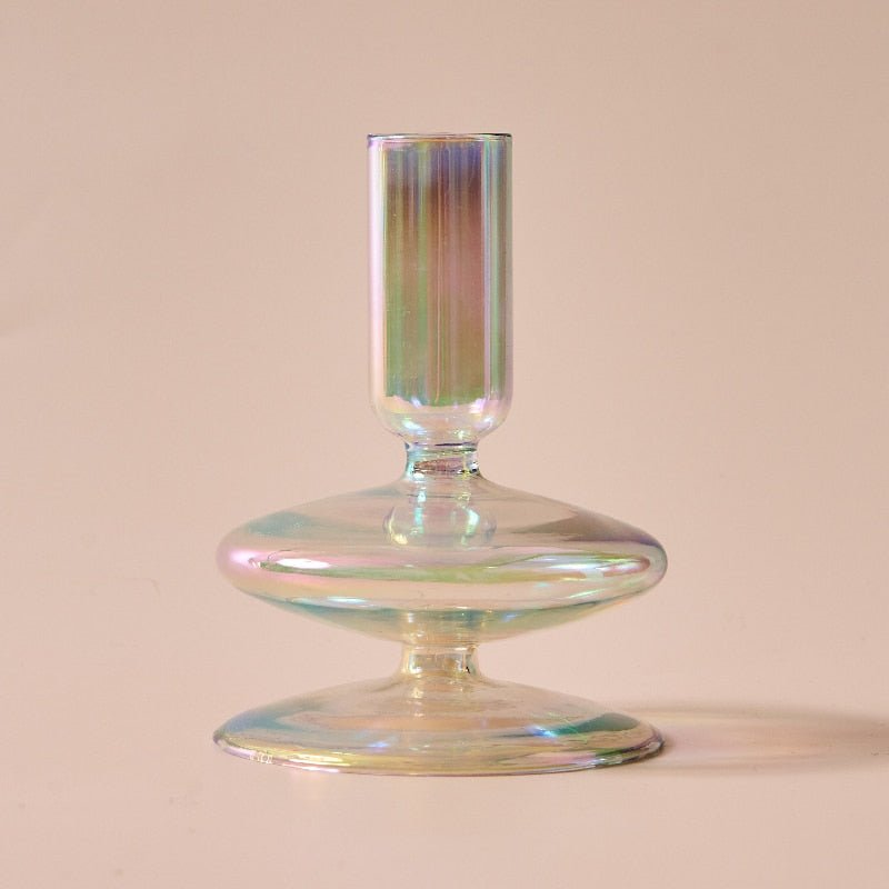 Nordic Iridescent Candle Holders - The House Of BLOC