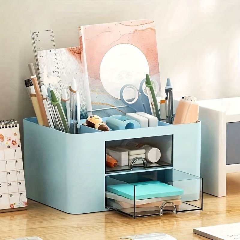 Nordic Simple Desk Stationery Organiser Boxes - The House Of BLOC