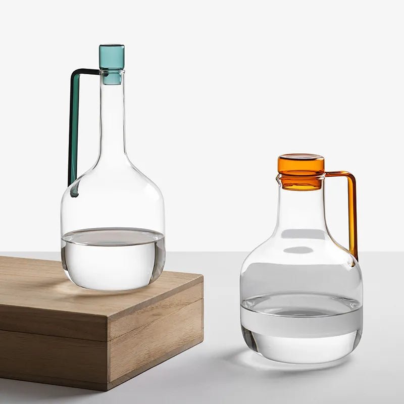 Nordic Style Coloured Glass Jug Set - The House Of BLOC
