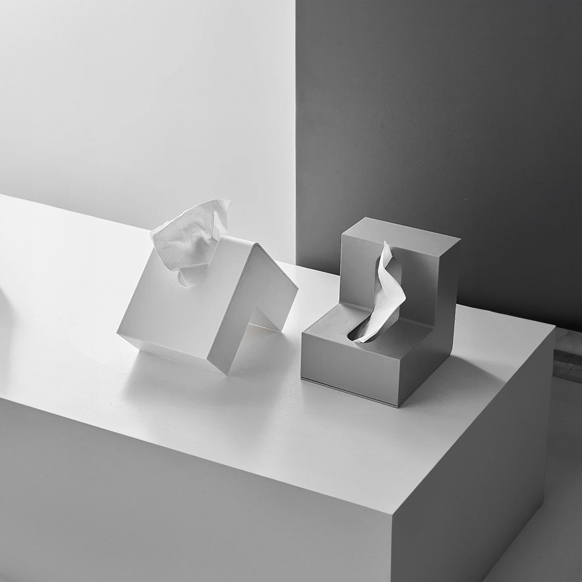 Nordic Style 'L' Shape Tissue Box - The House Of BLOC