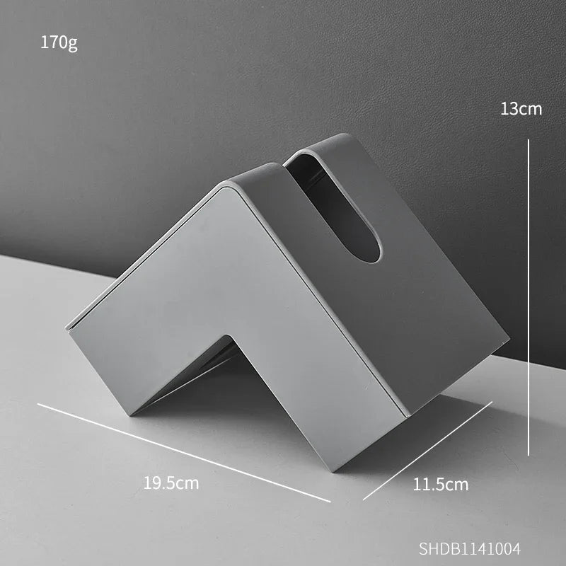 Nordic Style 'L' Shape Tissue Box - The House Of BLOC