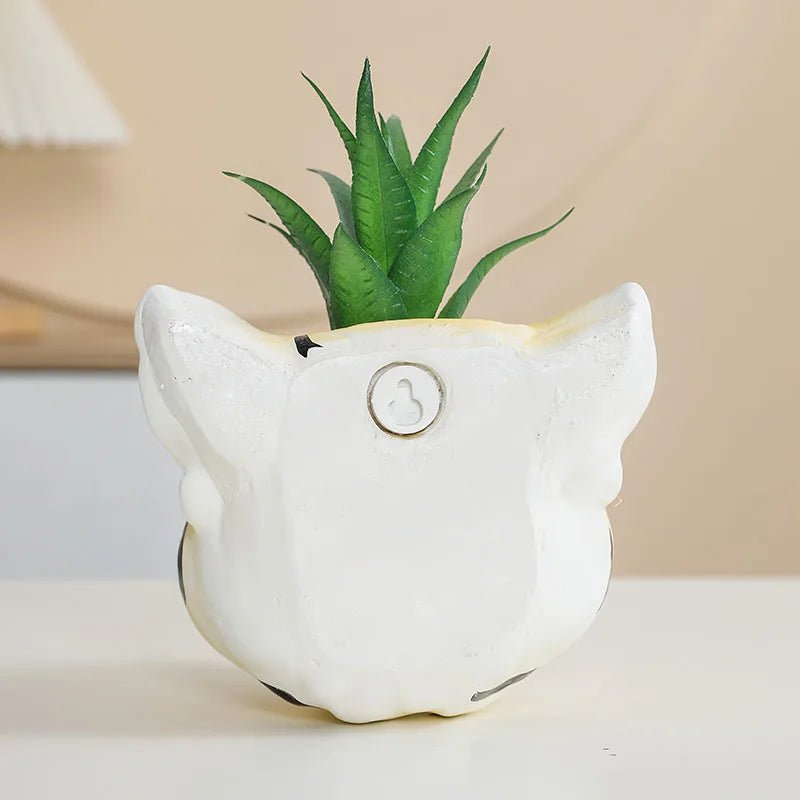 Novelty Ceramic 3D Lion's Head Vase - The House Of BLOC