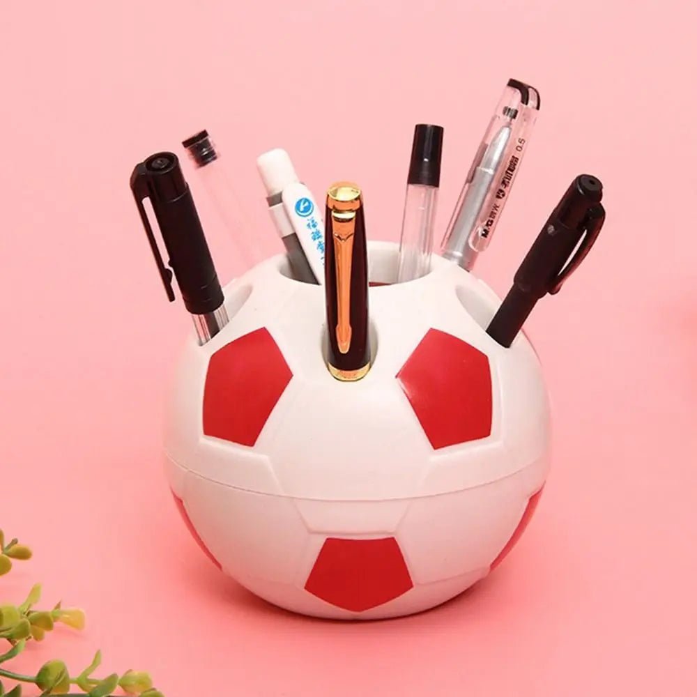 Novelty Football Shaped Desktop Organiser - The House Of BLOC