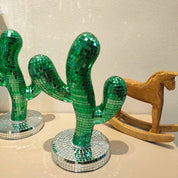 Novelty Green Disco Ball Cactus Decoration - The House Of BLOC