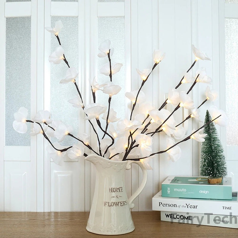 Orchid Branch LED Fairy Light Garland - The House Of BLOC