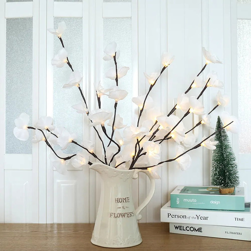 Orchid Branch LED Fairy Light Garland - The House Of BLOC