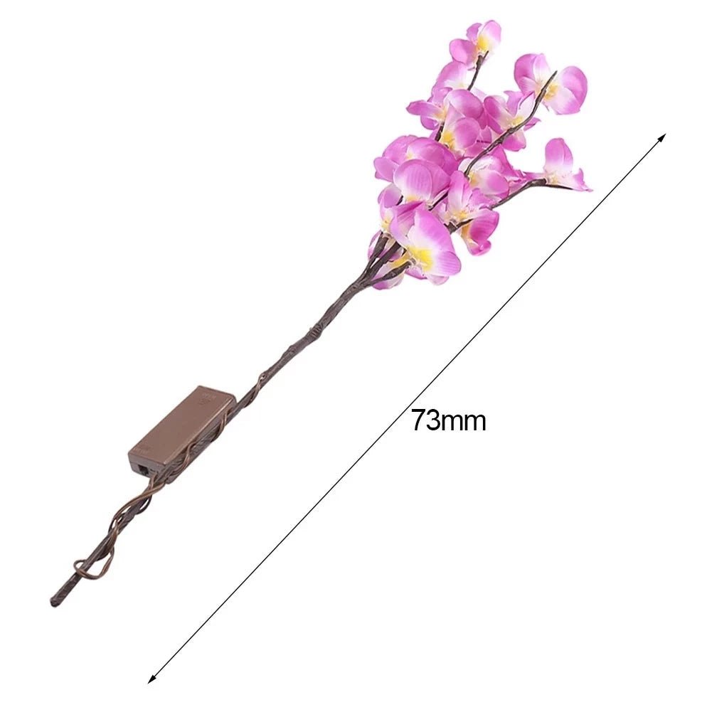 Orchid Branch LED Fairy Light Garland - The House Of BLOC