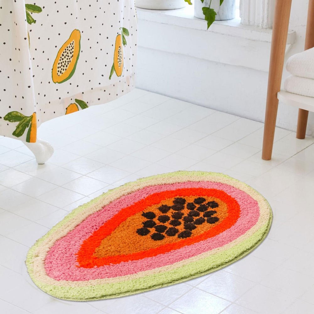 Passion Fruit Shaped Cartoon Style Rug - The House Of BLOC