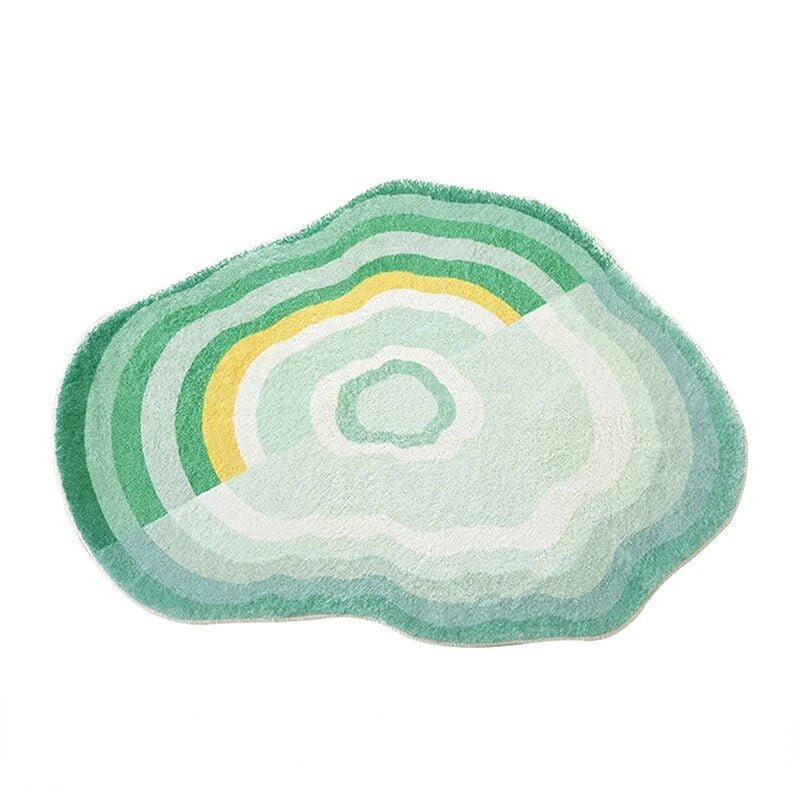 Pastel Cloud Shaped Soft Living Room Rug - The House Of BLOC