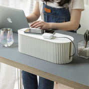 Pastel Coloured Cable Storage Organiser - The House Of BLOC