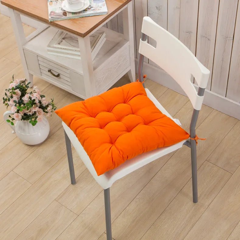Pearl Cotton Square Chair Cushion - The House Of BLOC
