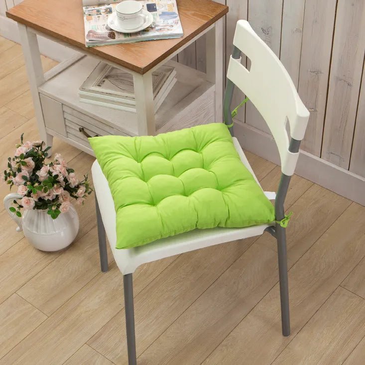 Pearl Cotton Square Chair Cushion - The House Of BLOC