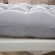 Pearl Cotton Square Chair Cushion - The House Of BLOC