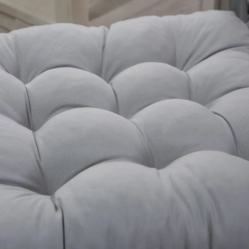 Pearl Cotton Square Chair Cushion - The House Of BLOC