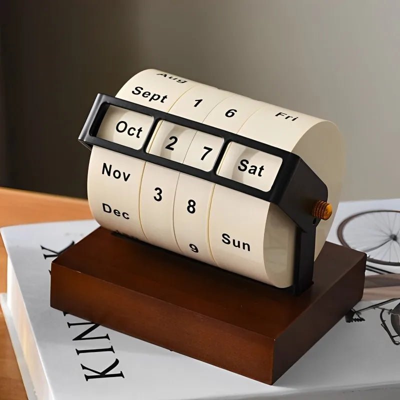 Perpetual Wheel Desk Calendar - The House Of BLOC