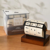 Perpetual Wheel Desk Calendar - The House Of BLOC