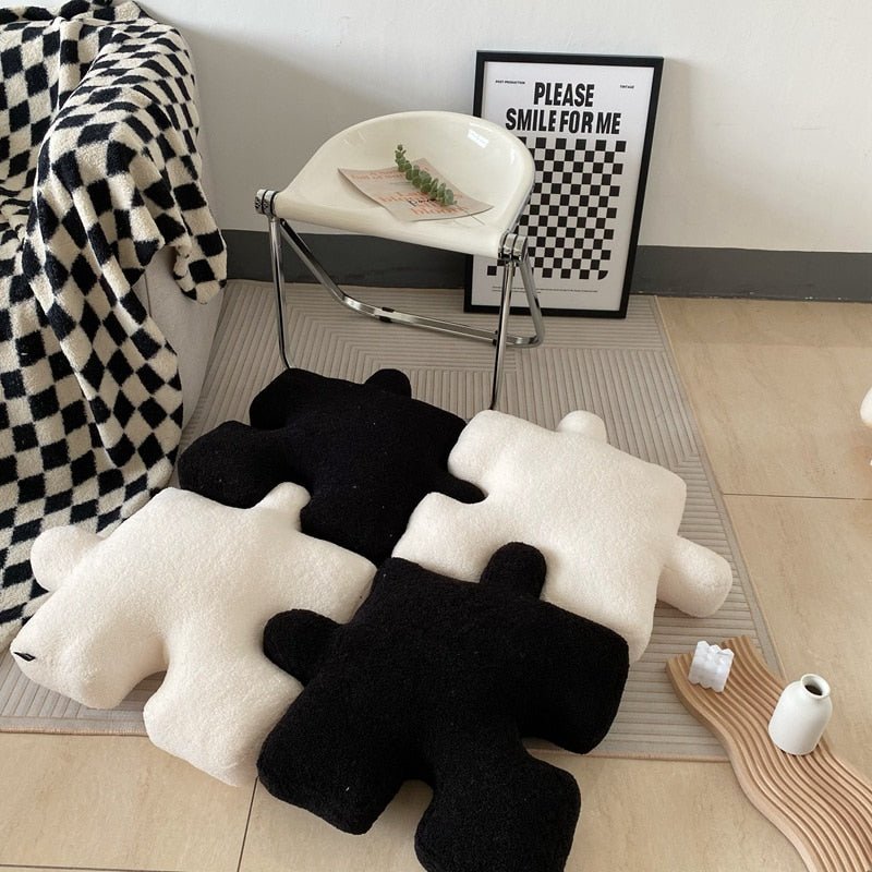 Plush Building Block Puzzle Comfort Cushion - The House Of BLOC