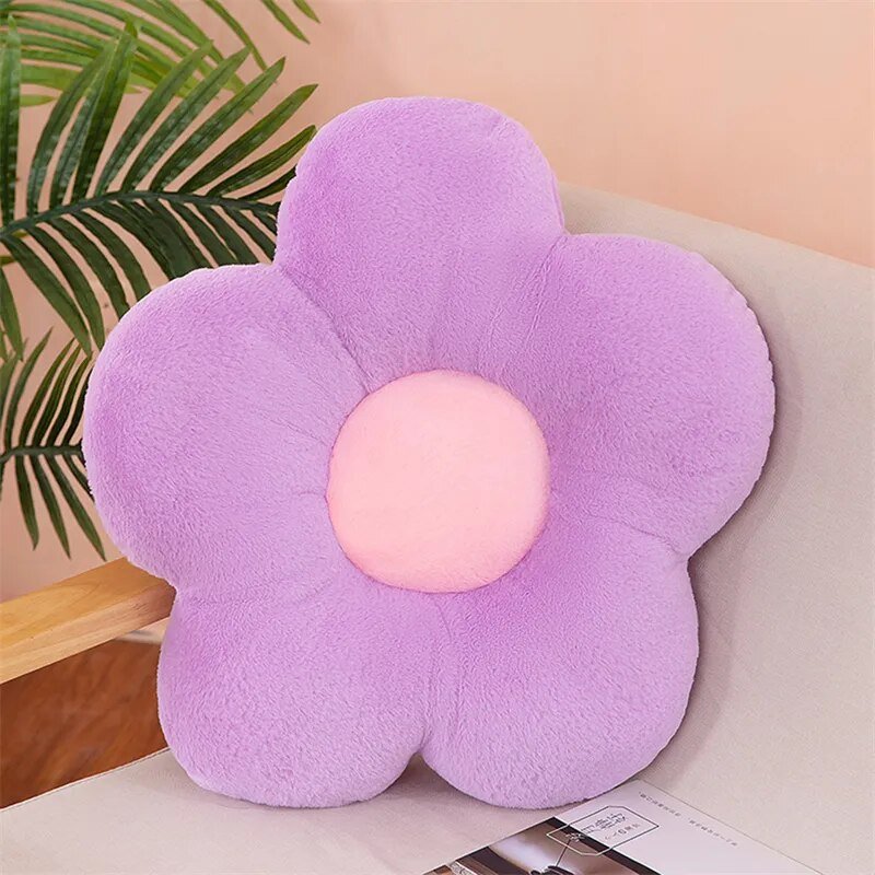 Plush Flower Shaped Soft Cushion - The House Of BLOC