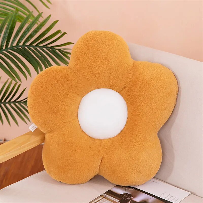 Plush Flower Shaped Soft Cushion - The House Of BLOC