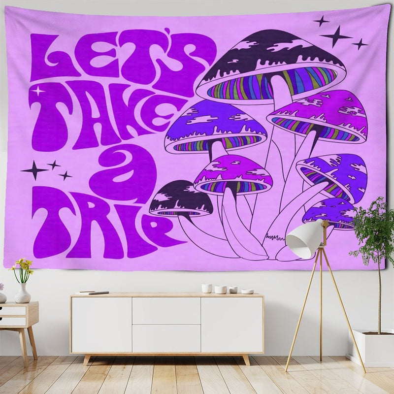 Psychedelic Bohemian Style Tapestry Wall Hanging - The House Of BLOC