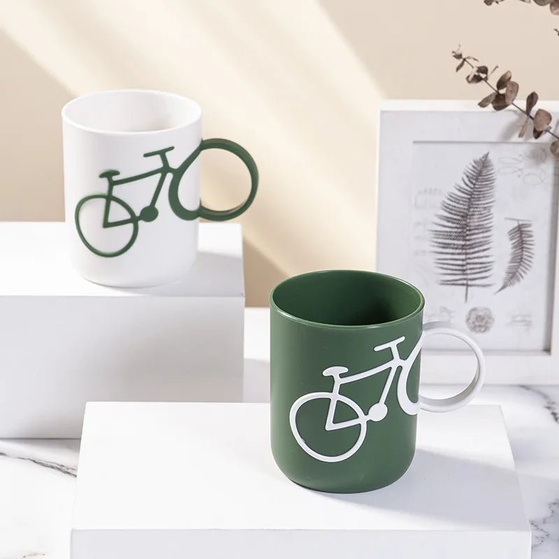 Quirky Bicycle Handle Plastic Mug - The House Of BLOC