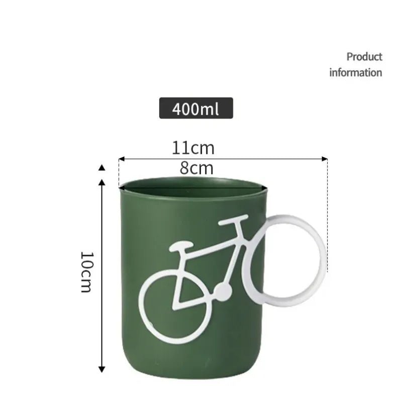 Quirky Bicycle Handle Plastic Mug - The House Of BLOC