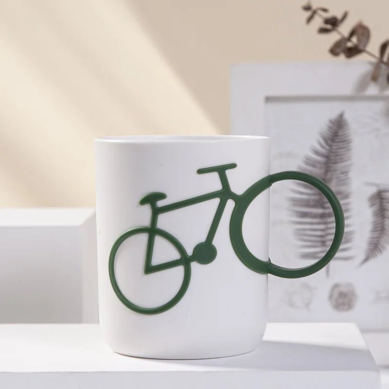 Quirky Bicycle Handle Plastic Mug - The House Of BLOC