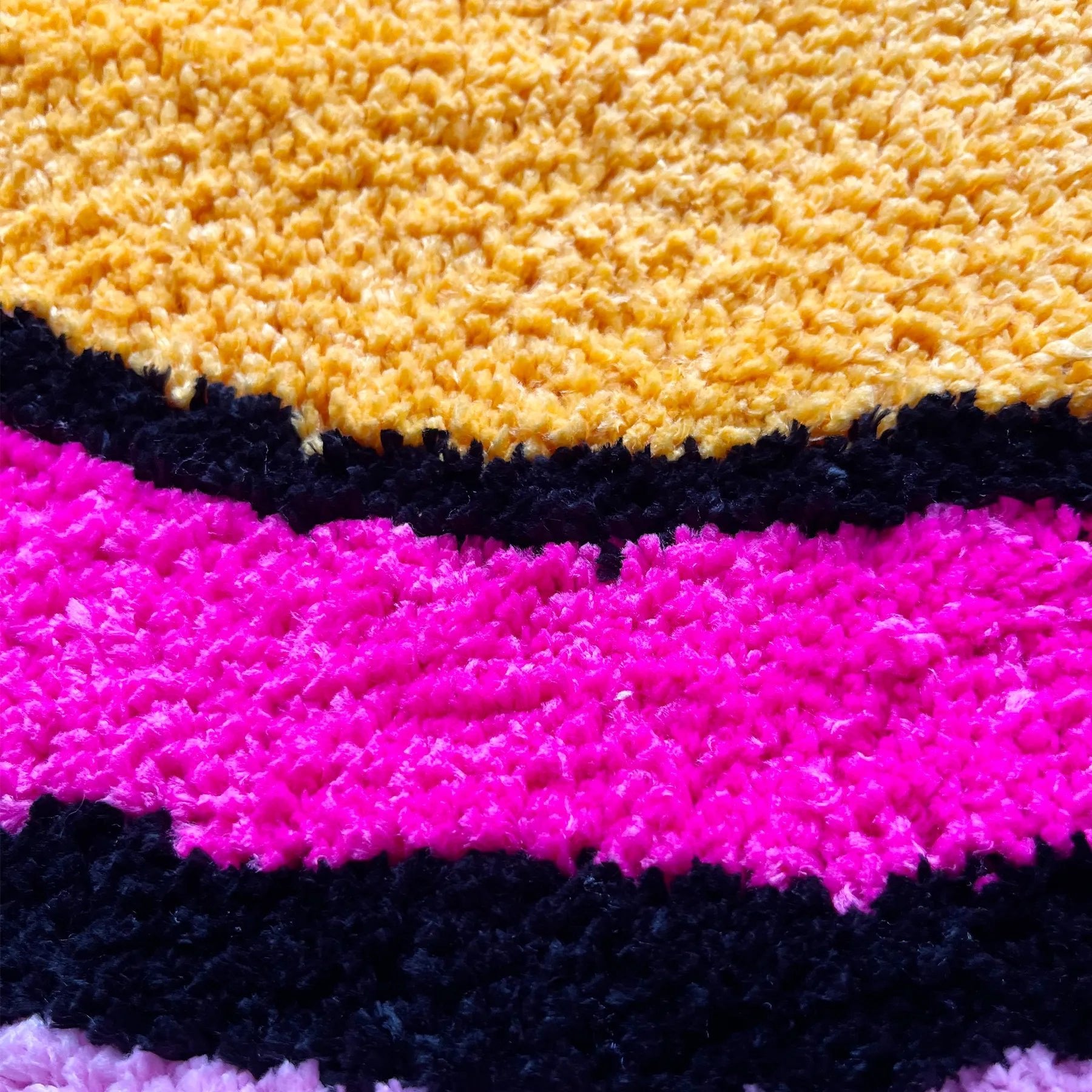 Quirky Cherry Bomb Pink Tufted Rug - The House Of BLOC