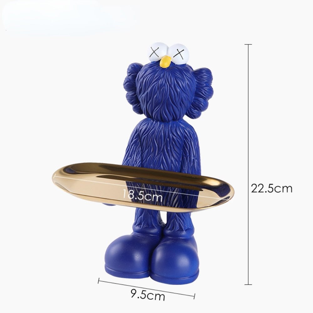 Quirky Figurine Statue With Storage Tray - The House Of BLOC