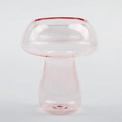 Quirky Glass Mushroom Shape Candle Holder - The House Of BLOC