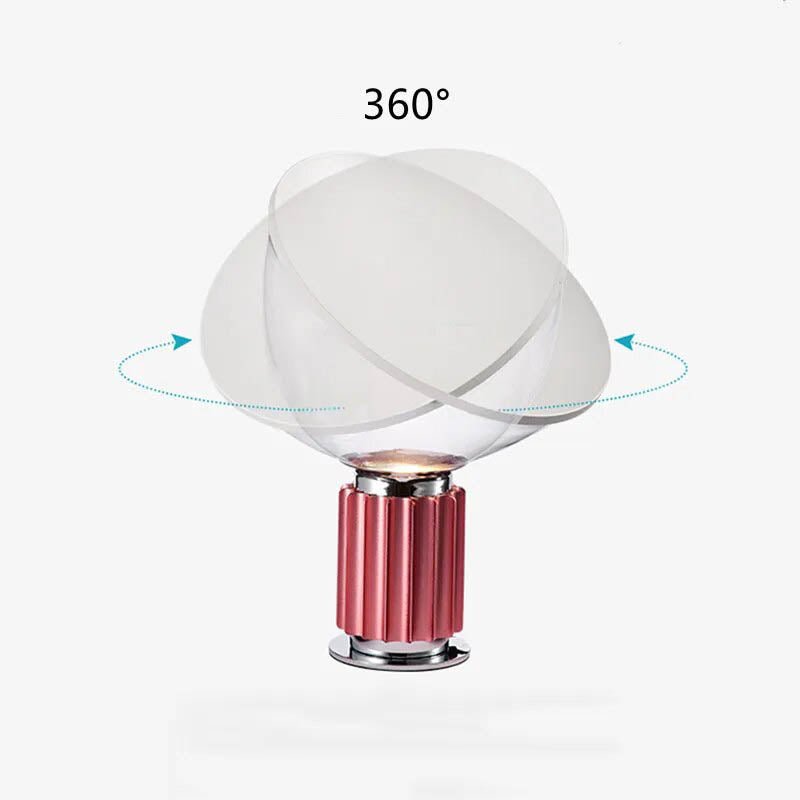 Radar Style Glass Table Lamp - The House Of BLOC