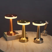 Rechargeable LED Metallic Table Lamp - The House Of BLOC