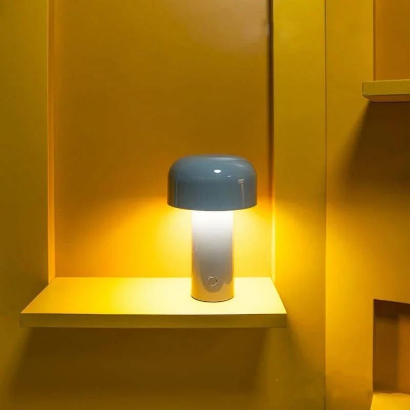 Rechargeable Minimal Mushroom Desk Lamp - The House Of BLOC
