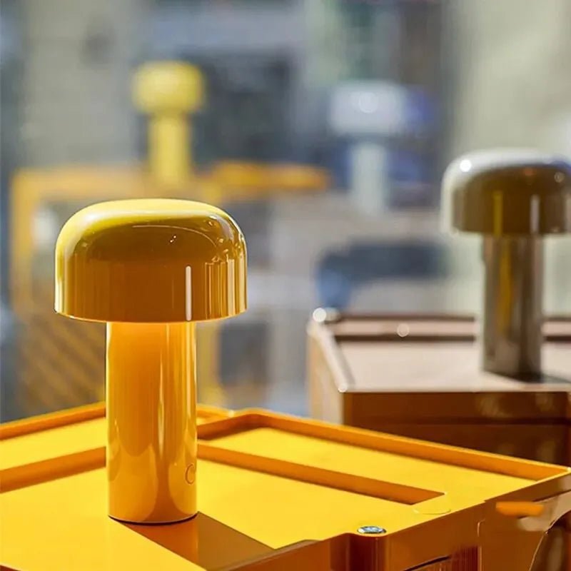 Rechargeable Minimal Mushroom Desk Lamp - The House Of BLOC