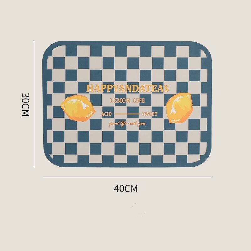 Rectangular Geometric Pattern Placemat - The House Of BLOC