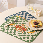 Rectangular Geometric Pattern Placemat - The House Of BLOC