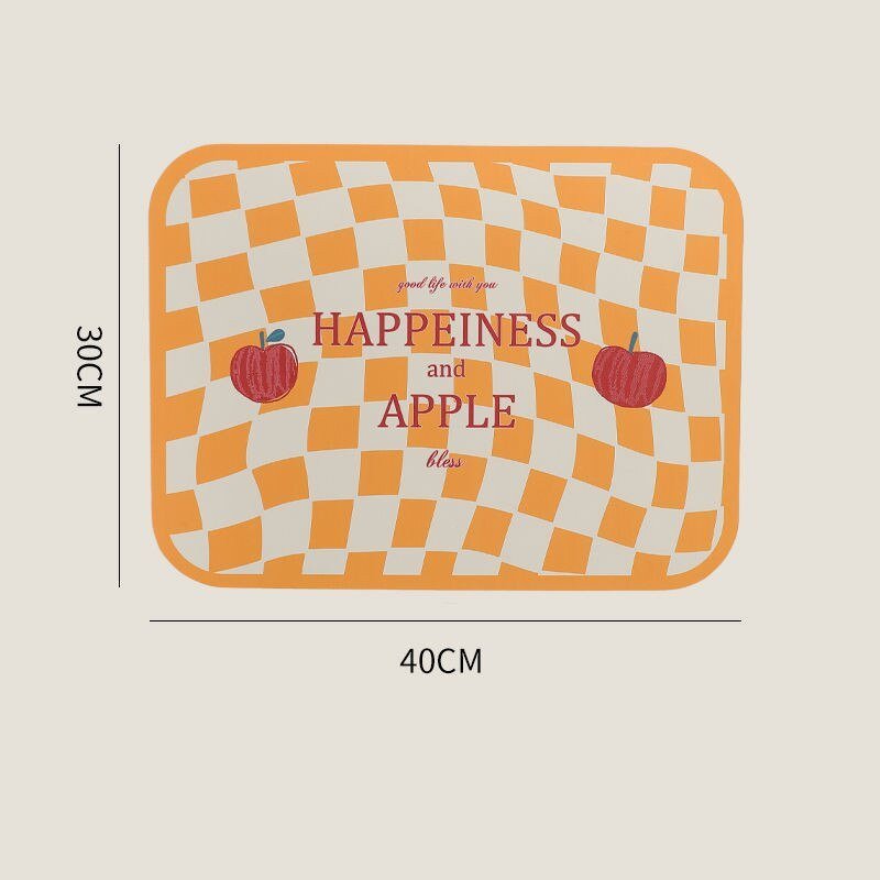 Rectangular Geometric Pattern Placemat - The House Of BLOC