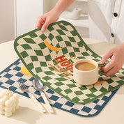 Rectangular Geometric Pattern Placemat - The House Of BLOC