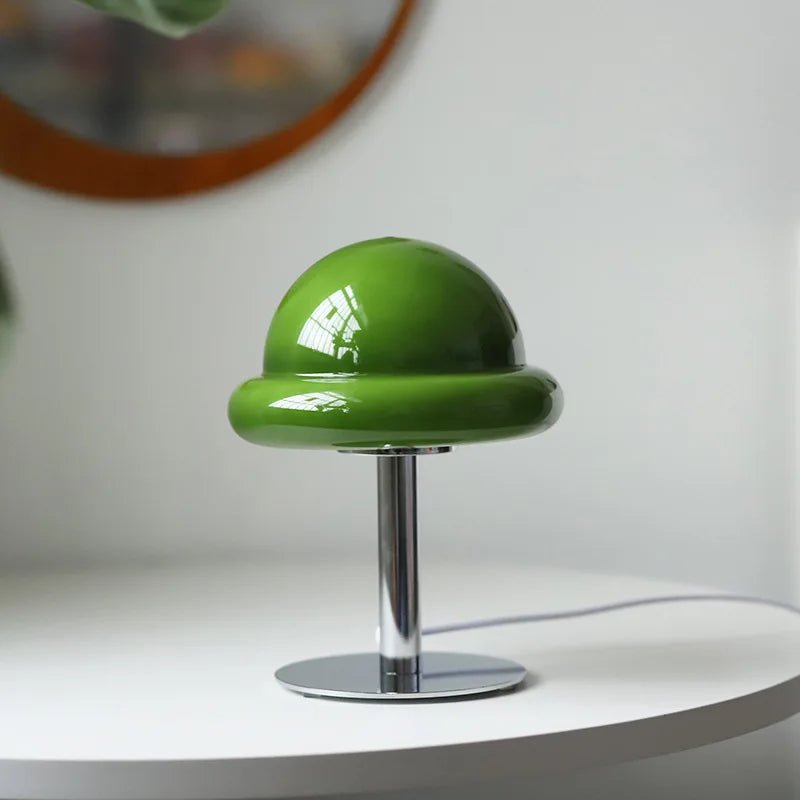 Retro Mushroom Glass Table Lamp - The House Of BLOC