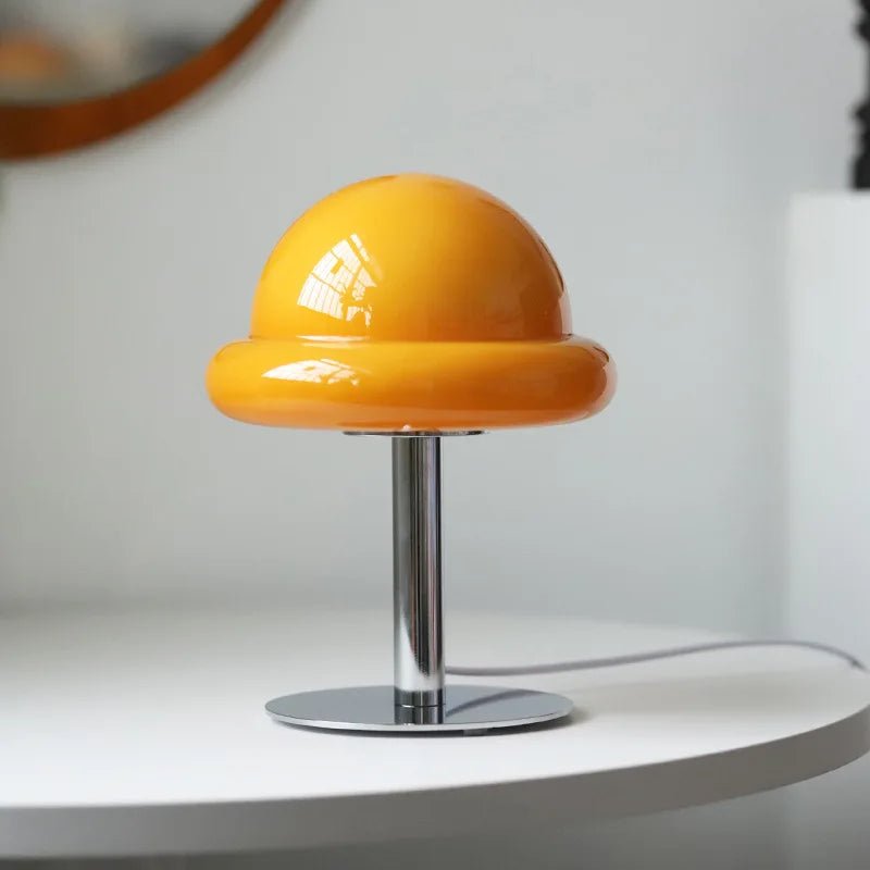 Retro Mushroom Glass Table Lamp - The House Of BLOC