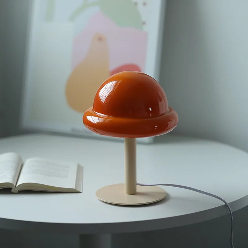 Retro Mushroom Glass Table Lamp - The House Of BLOC