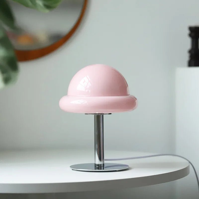 Retro Mushroom Glass Table Lamp - The House Of BLOC