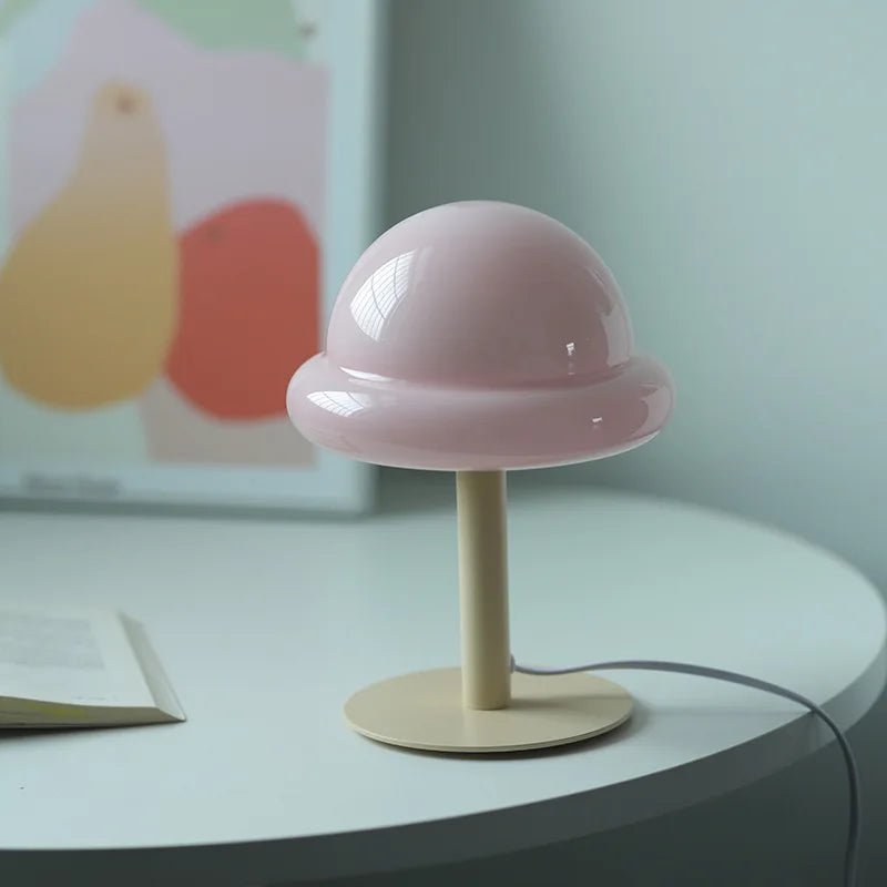 Retro Mushroom Glass Table Lamp - The House Of BLOC