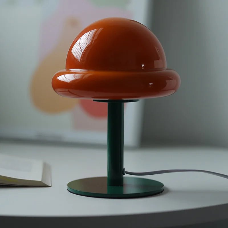 Retro Mushroom Glass Table Lamp - The House Of BLOC