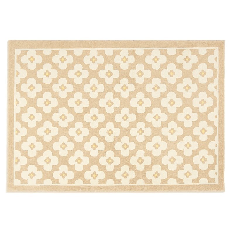 Retro Style Classic Flower Pattern Rug - The House Of BLOC