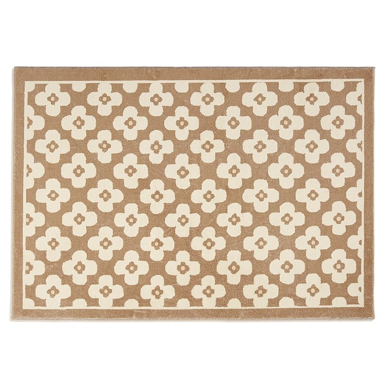 Retro Style Classic Flower Pattern Rug - The House Of BLOC