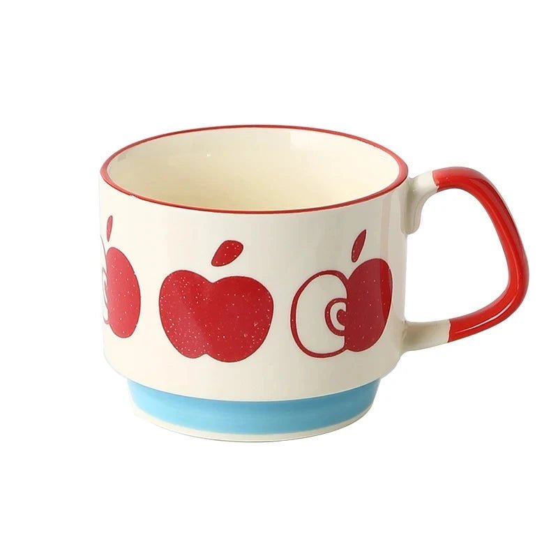 Retro Style Colourful Stackable Coffee Mug - The House Of BLOC